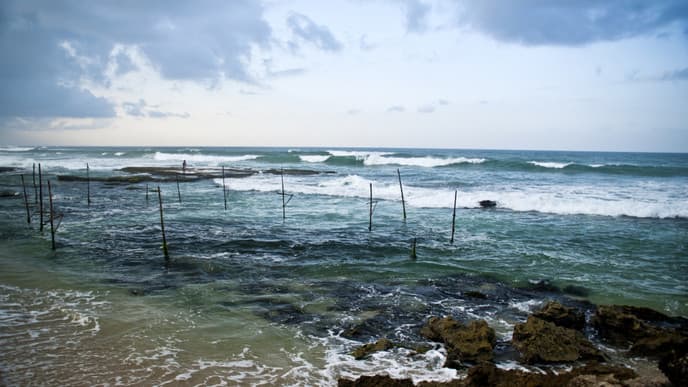 Coastal colonial reminders at Galle Fort