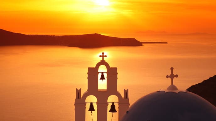 Santorini sunsets