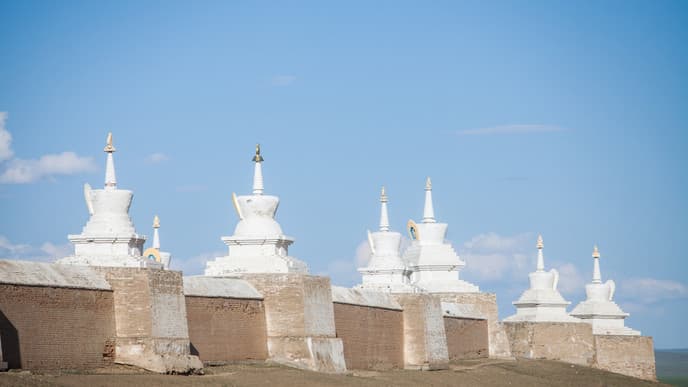 Die ehemalige Hauptstadt der Mongolei