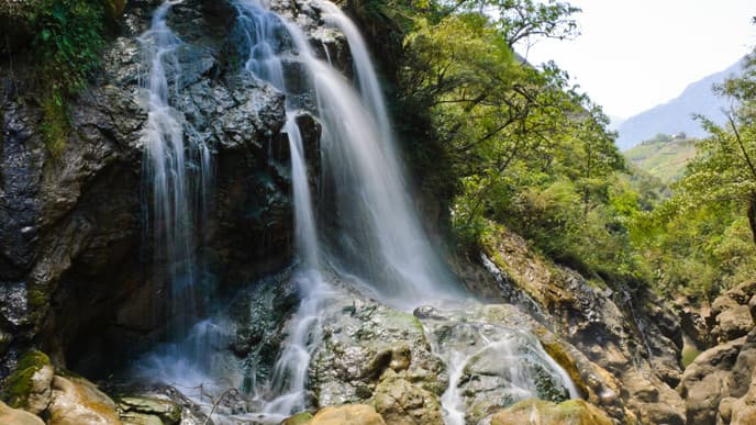 Wanderung zum Muong Hoa Tal