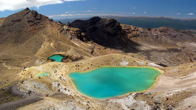 The road to Tongariro