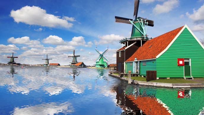 The final stretch to Amsterdam