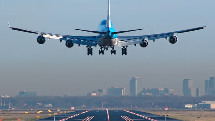 Arrival in Amsterdam