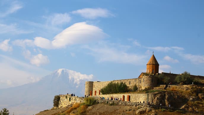Biblische Berg Ararat und Weinverkostung