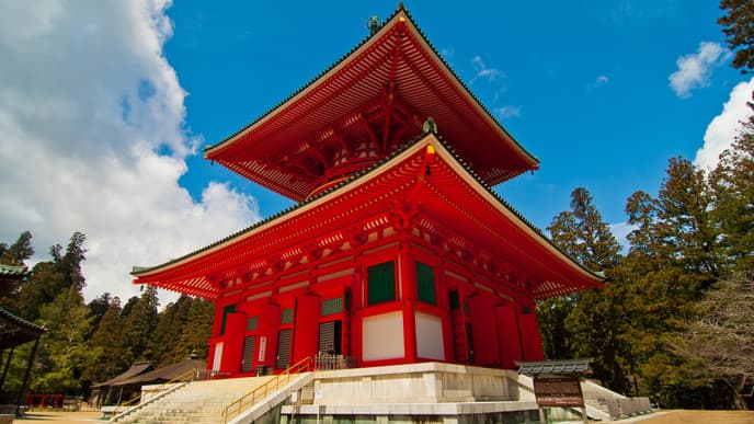 Der heilige Berg Kōya-san und seine Tempel