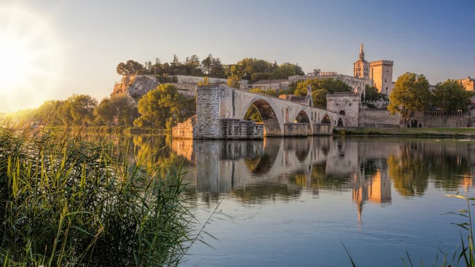 Take the train to Avignon