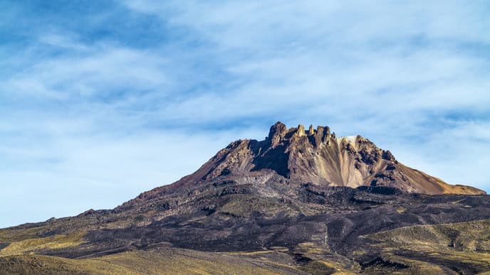 Admire the sunset over the salt flats