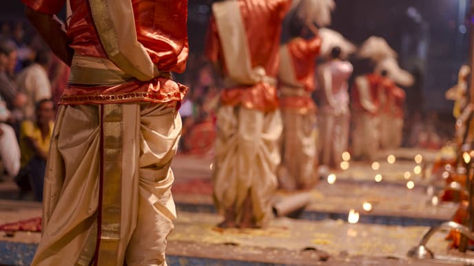 Heiligste Stadt der Hindureligion in Indien