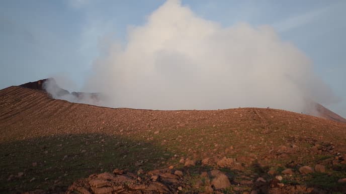 A Night at the Volcano Crater
