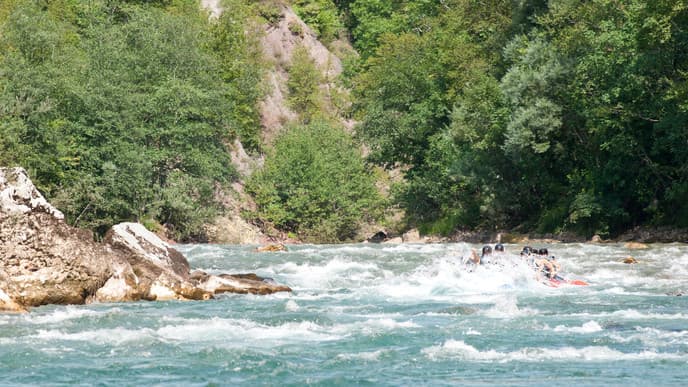 Day 7: Thrilling White Water Adventure on Tara River