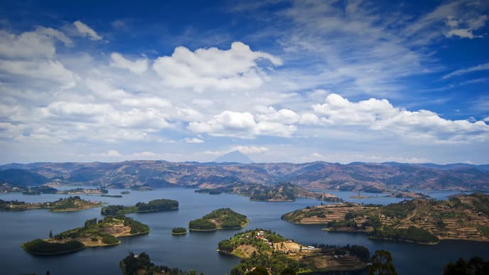 Entspannung am Bunyonyi-See