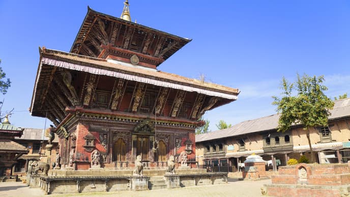 Hike to a temple or relax at the retreat