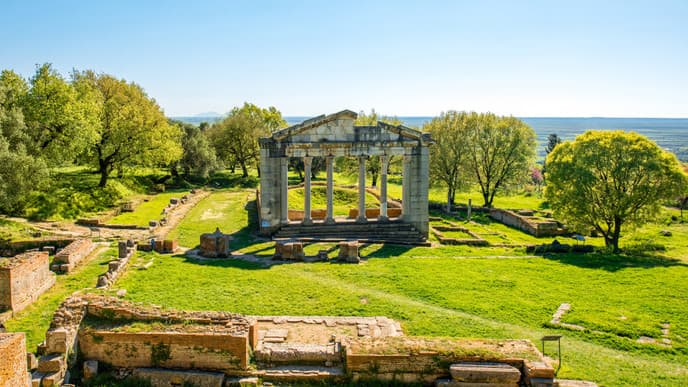 Lagoon adventure & ancient Greek ruins