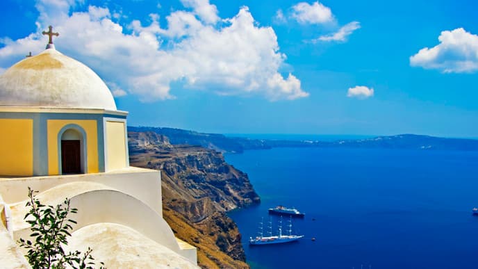 Travel Onwards to Santorini