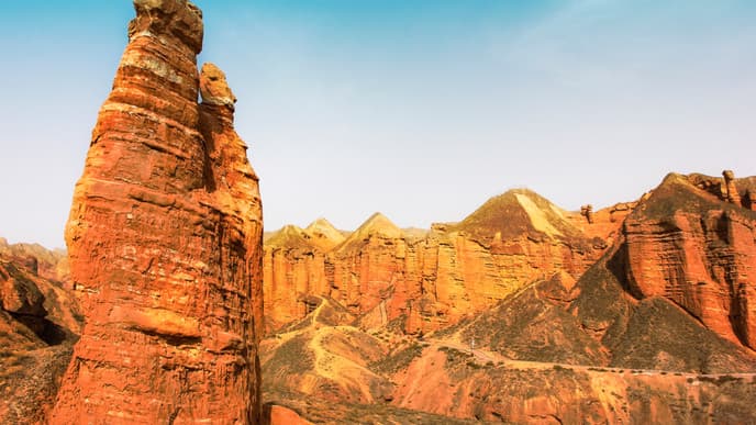 Hike Through a Stunning Terrain and See a Giant Buddha