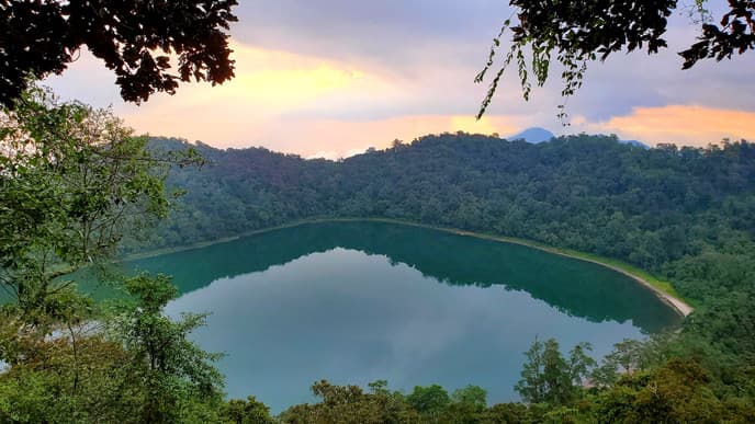 Volcanic landscapes of Quetzaltenango