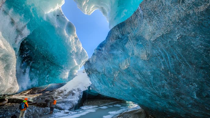 Glaciers & ice caves