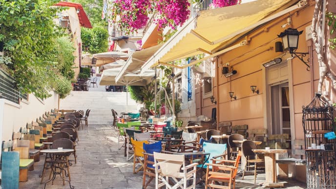 Travel back to Athens