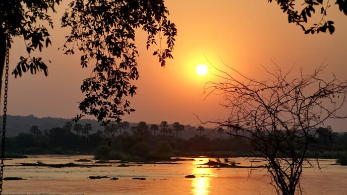 Bootsfahrt auf dem Sambesi Fluss