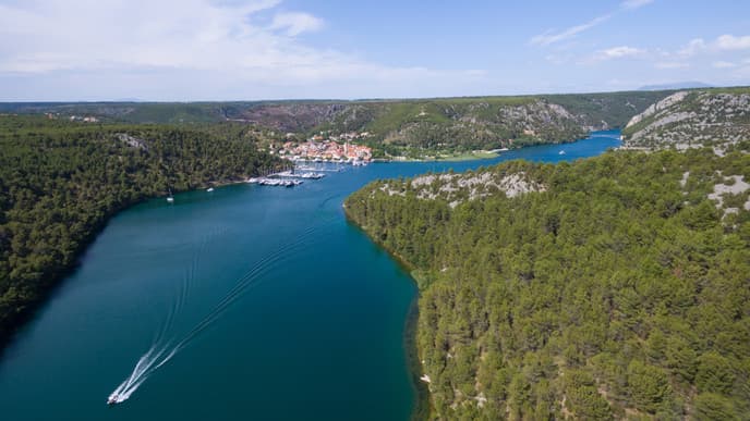 Marvel at the nature of Krka