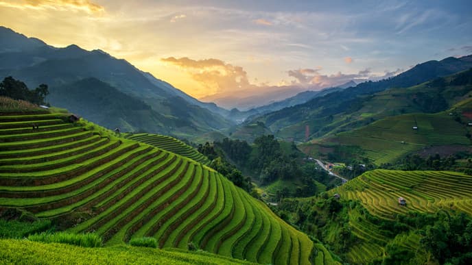 Explore rural village life