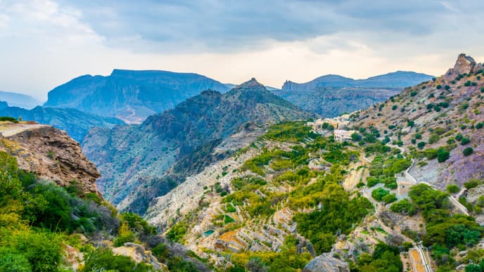 Hiking around Jebel Akhdar