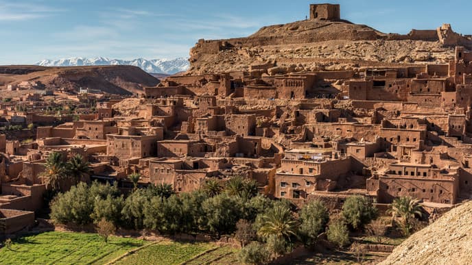 The scenic way to Marrakech