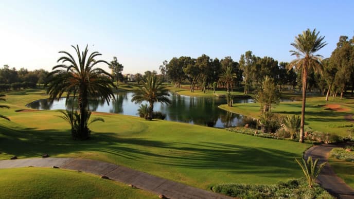 Der Mogador-Golfplatz an der Küste