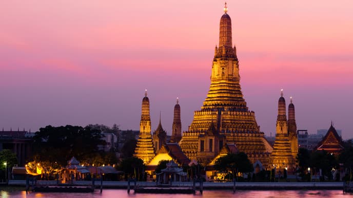Märkte und Thai-Massage in Bangkok