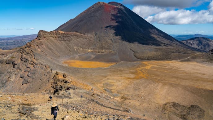 Hiking in Tongariro
