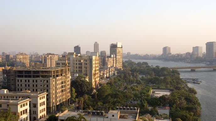 Arrival in Cairo