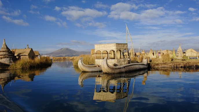 Die malerischen Inseln des Titicacasees