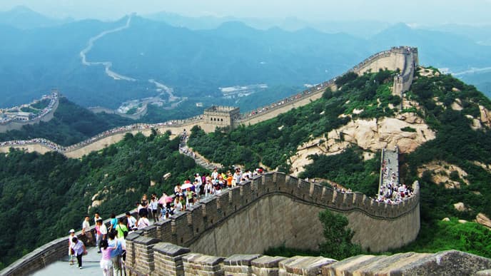 Einmal auf der Großen Mauer stehen