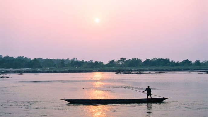 Meeting the Tharu people