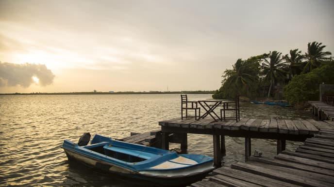 Ankunft in Sri Lanka