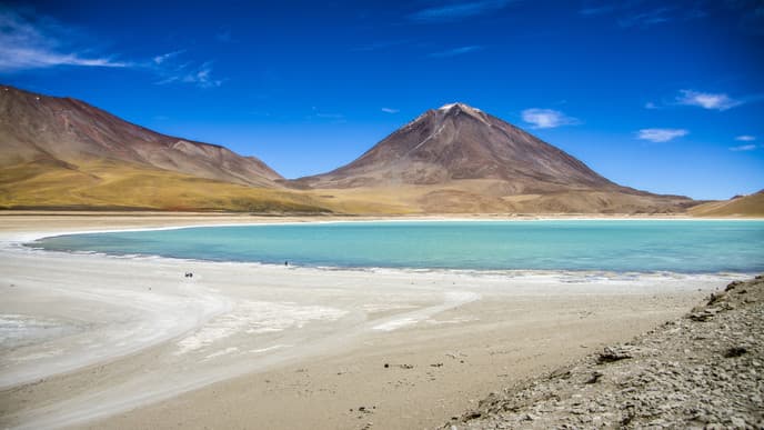 Relax in volcanic lagoons
