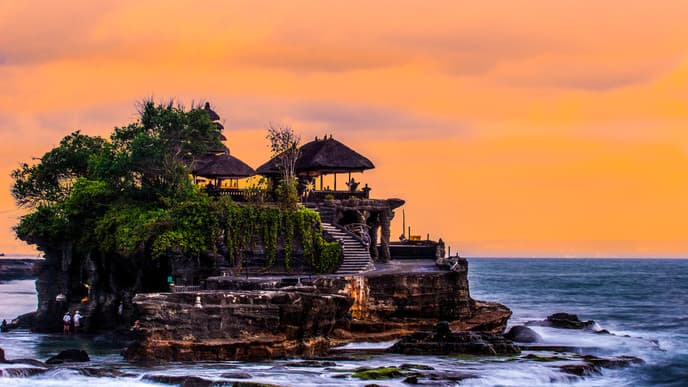 Die Tempelinsel Tanah Lot