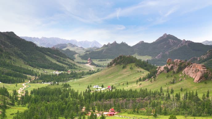 The natural beauty of Mongolia