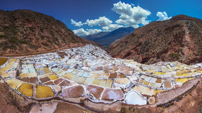 Weaving, salt pans & ancient terrace fields  