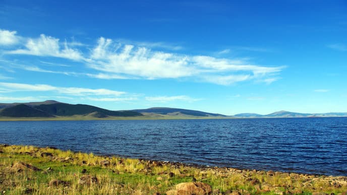 Der große weiße See
