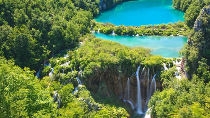 Plitvice Lakes & journey to Split