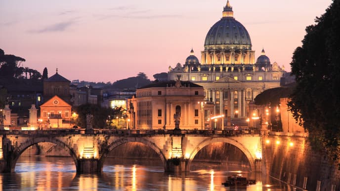 A day of sightseeing in Rome