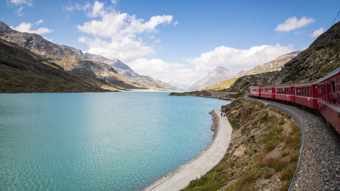Der berühmte Bernina Express