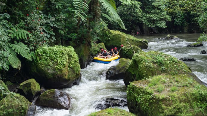 A day of river rafting thrills