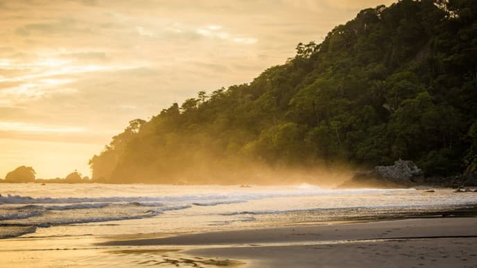 Aufgewacht am Strand