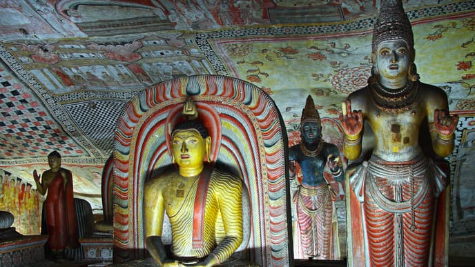 Höhlentempel, Kräutergarten & die Öffnung des Schreins