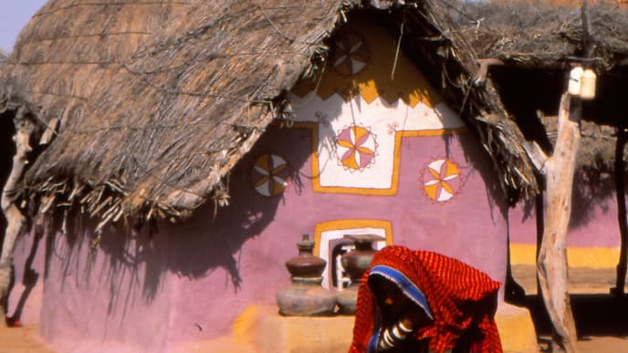 Explore the colourful bazaar in Bhuj