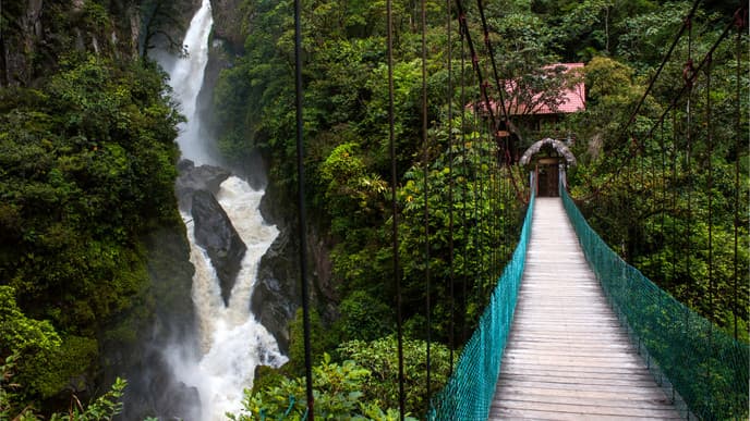 Relax as you bathe in Baños