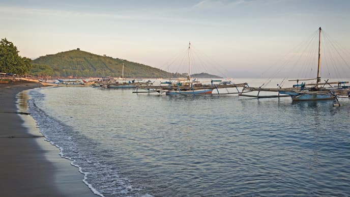 Ferry crossing to Bali