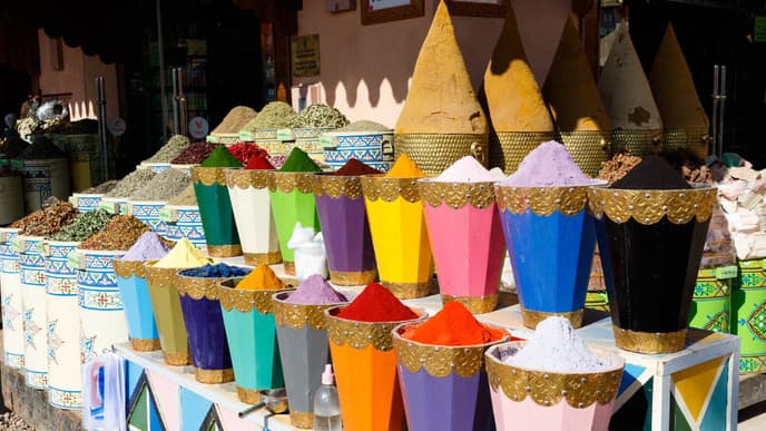 Sightseeing in lively Marrakech